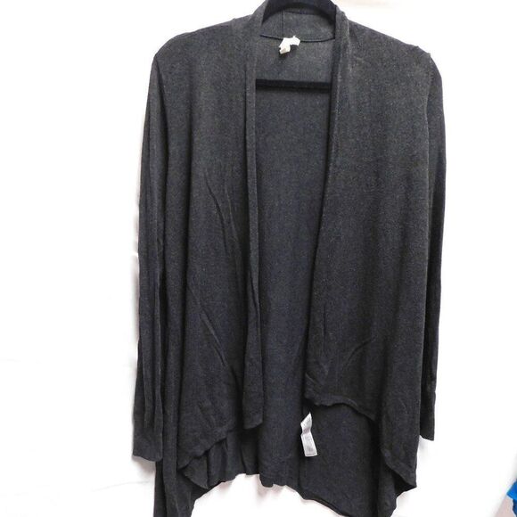 Eileen Fisher Sweaters - Eileen Fisher M Charcoal Gray Tunic Sweater EUC